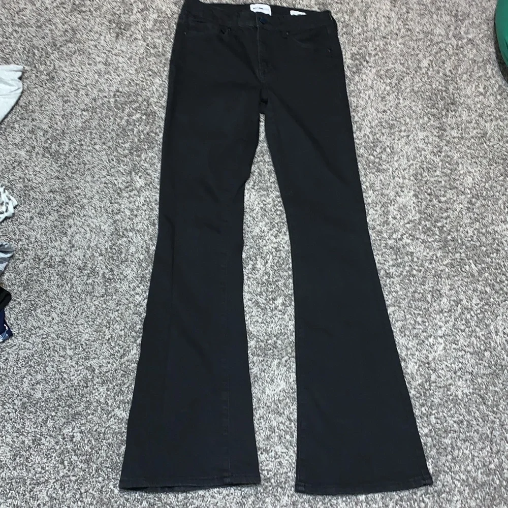 William Rast Black Super Highrise Flare Jeans - Picture 2 of 5